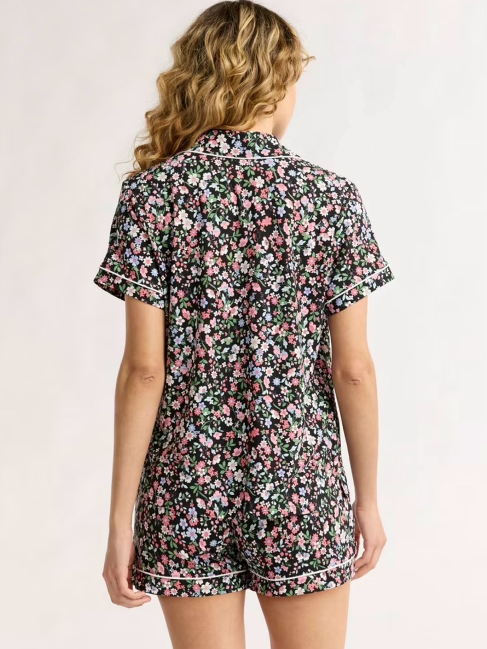 Joyspun Soft T-shirt and Short PJ Set - Picture 2 of 12